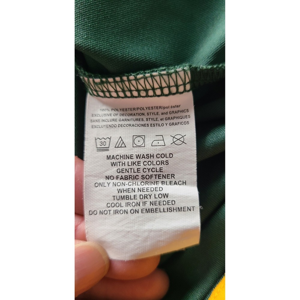 Fanatics Green Bay Packers Womens Full Zip Hoodie Green Yellow MAB6 Medium - Picture 8 of 10